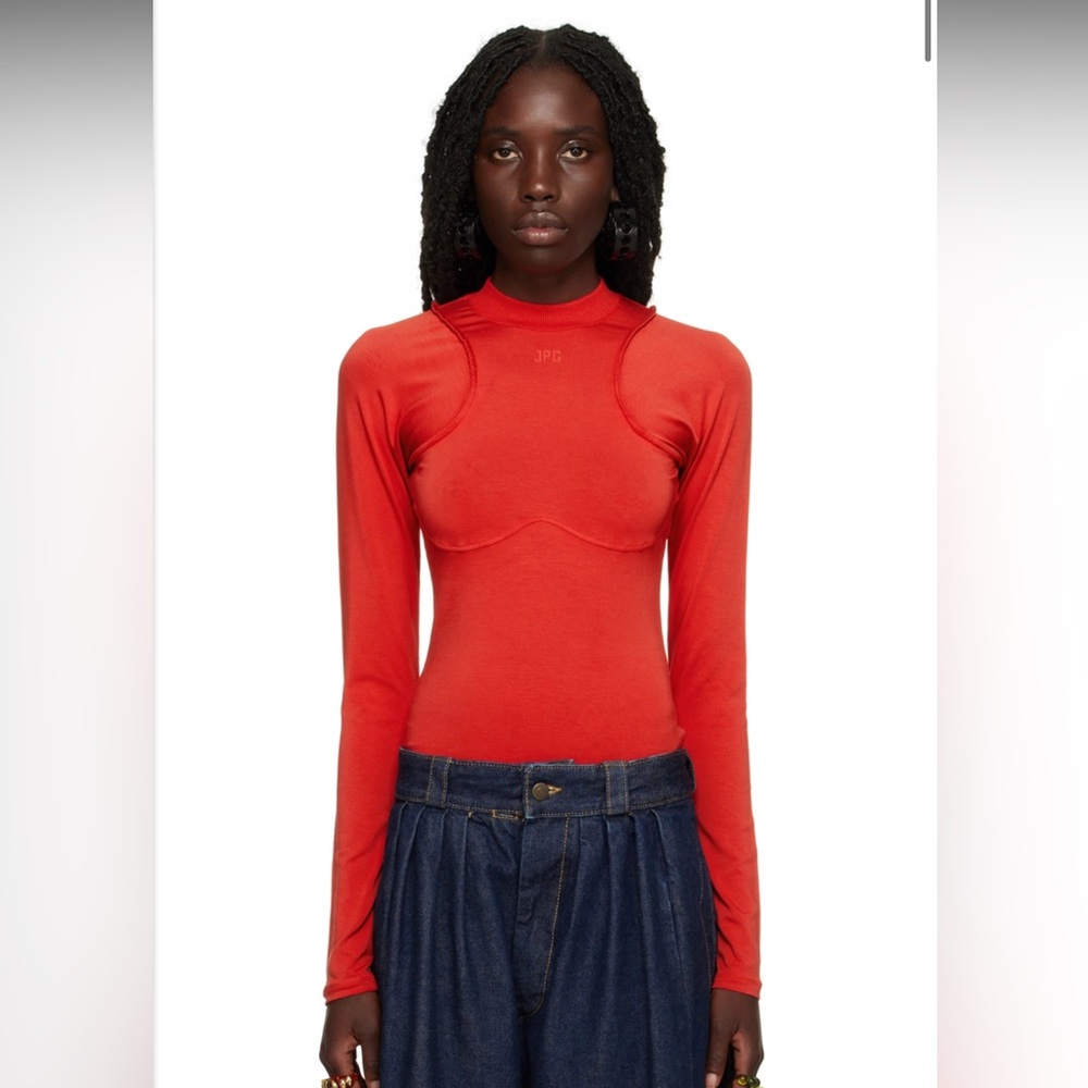 Jean Paul Gaultier Red Orange/red top
